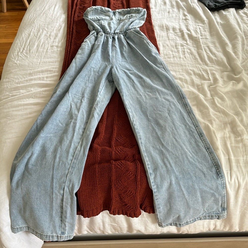 Denim jumpsuit